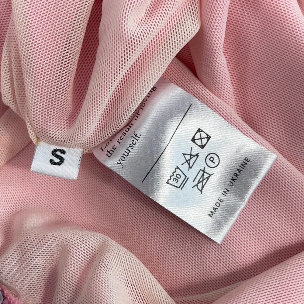 Sleeper Pink Bodysuit One Piece - Picture 7 of 8